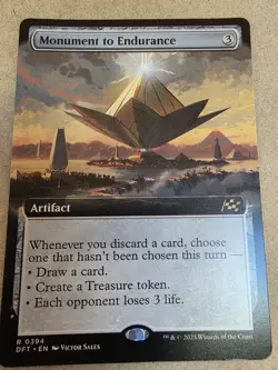 Monument to Endurance - (Extended Art) Aetherdrift Regular - Mtg - Image 1