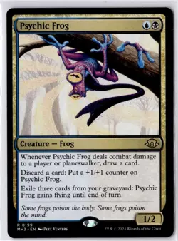 Psychic Frog Modern Horizons 3 Regular NM R 0199 - Image 1