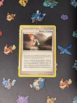 Pokemon Cards Buck’s Training 49/106 Prerelease Legends Awakened - (NM) ErrorUU - Image 1