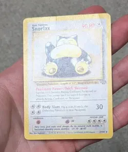 Pokemon TCG - Snorlax 27/64 Jungle Regular - MODERATELY PLAYED - Image 3