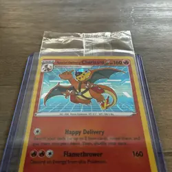 Special Delivery Charizard Pokemon Center Promo Card Holo (SWSH075) - SEALED - Image 3