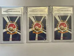 Beckett BCCG 10 Pokemon Card Charizard Pichu & Entei NEO 2 Promo Set - Image 5