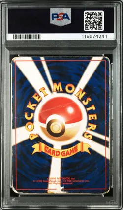 PSA 1 Dark Charizard No. 006 Holo Rare Team Rocket Japanese Pokemon Card 1997 - Image 3