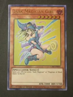 Yu-Gi-Oh TCG #LART-EN019 Dark Magician Girl (2020) UR,Limited MP - Image 1