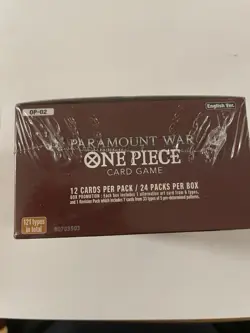 ONE PIECE CARD GAME OP02 OP-02 Paramount War ENG Neu &OVP Box Display - Image 5