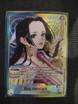 Boa Hancock OP14-041 - One Piece The Azure Sea's Seven Alt Art Leader - Image 1
