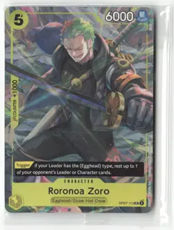 Roronoa Zoro (Illustration Box Vol.3) UC One Piece Promotion Cards OP07-113 NM - Image 1