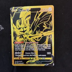 Zacian V Swsh076 Swsh: Sword & Shield Promo Cards Holo - Image 1