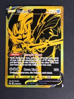 Zacian V SWSH076 SWSH: Sword & Shield Promo Cards Holo - Image 1