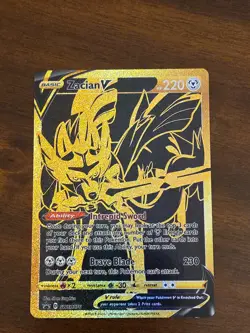 Zacian V SWSH076 SWSH: Sword & Shield Promo Cards Holo - Image 1