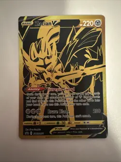 Zacian V SWSH076 SWSH: Sword & Shield Promo Cards Holo - Image 1