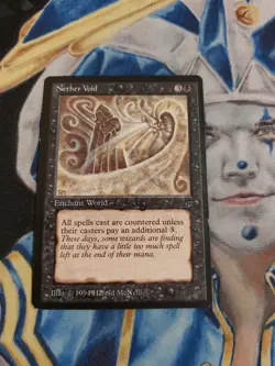 Nether Void MTG Legends Rare Black Enchantment Slightly Played - Damaged x1 GG2 - Image 2