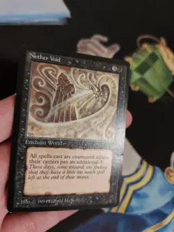 Nether Void MTG Legends Rare Black Enchantment Slightly Played - Damaged x1 GG2 - Image 3