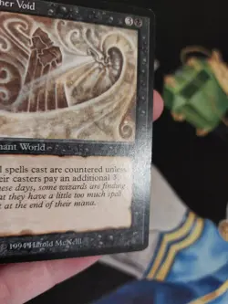 Nether Void MTG Legends Rare Black Enchantment Slightly Played - Damaged x1 GG2 - Image 4