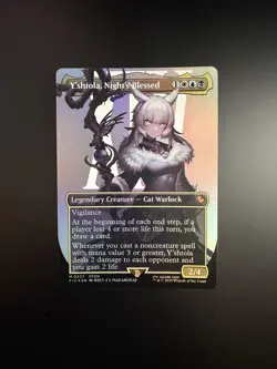 MTG Final Fantasy English Y'shtola, Night's Blessed Borderless 0207 Foil - Image 1