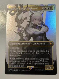 Y'shtola, Night's Blessed 0207, Borderless Foil, Final Fantasy Commander, FIN... - Image 3