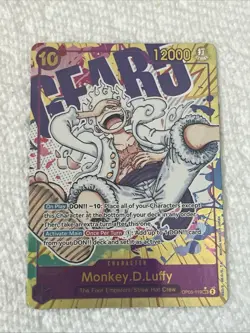 Monkey.D.Luffy (119) (Alternate Art) OP05-119 Awakening of the New Era Foil - Image 3