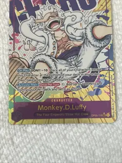 Monkey.D.Luffy (119) (Alternate Art) OP05-119 Awakening of the New Era Foil - Image 5