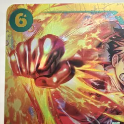 Monkey.D.Luffy OP13-118 SEC Carrying on His Will Foil Double Attack One Piece B. - Image 4