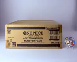 One Piece A Fist Of Divine Speed OP11 Booster Box Case English New and SEALED - Image 1