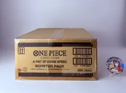 One Piece A Fist Of Divine Speed OP11 Booster Box Case English New and SEALED - Image 2