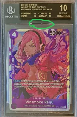 BGS 10 Black Label Vinsmoke Reiju SR 2024 One Piece Wings of the Captain READ - Image 3