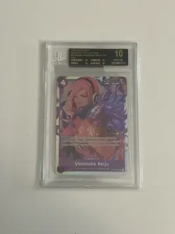 BGS 10 Black Label Vinsmoke Reiju 2024 One Piece Wings Captain English SR Pop 7 - Image 1