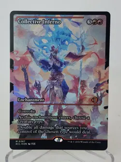 Collective Inferno - Foil - Showcase - Lorwyn Eclipsed - ECL - 387 - MTG - Image 3