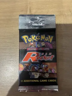 Mid to Heavy Pokemon TCG Team Rocket Sealed Booster Pack 1999-2000 WOTC - Image 1