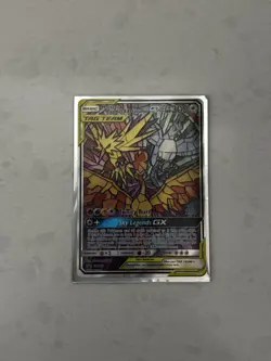 Pokemon TCG Stained Glass Bird Trio Moltres, Zapdos, Articuno (Promo SM210) - Image 1