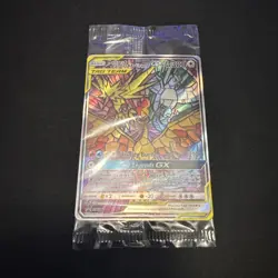 Pokemon TCG Stained Glass Bird Trio Moltres, Zapdos, Articuno (Promo SM210) - Image 1