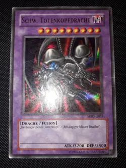 Yu-Gi-Oh! Schw. Totenkopfdrache, MRD-G018, Ultra Rare, 2. Auflage, Deutsch, HP - Image 2