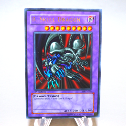 Yu-Gi-Oh Black Skull Dragon MRD-018 1st Edition Ultra Rare EX Asian English k624 - Image 1