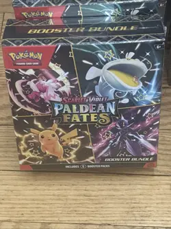 Pokemon TCG Scarlet & Violet Paldean Fates Booster Bundle Box Sealed Brand New - Image 1