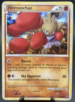 Hitmonchan HGSS24 Heartgold Soulsilver Promo Cracked Ice Holo Pokemon TCG NM - Image 1