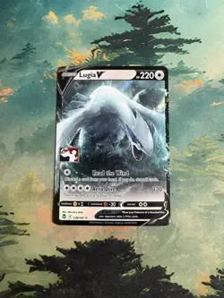138/195 Lugia V Prize Pack Series Stamped Play Pokemon TCG Silver Tempest - Image 1