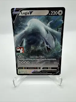 138/195 Lugia V Prize Pack Series Stamped Play Pokemon TCG Silver Tempest - Image 1