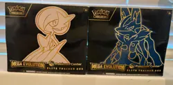 POKEMON TCG MEGA EVOLUTIONS GARDEVOIR & LUCARIO ETB ELITE TRAINER BOX NEW SEALED - Image 1