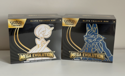 POKEMON TCG MEGA EVOLUTIONS GARDEVOIR & LUCARIO ETB ELITE TRAINER BOX NEW SEALED - Image 1