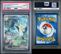 2025 POKEMON BLK EN-BLACK BOLT SPECIAL ILLUSTRATION RARE SERPERIOR EX PSA 10 - Image 3