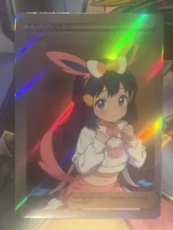Pokemon Dawn Anime Waifu Custom DIY Trainer Art Pokemon card - Image 2