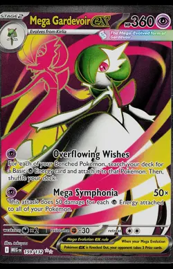 Pokemon Card - Mega Gardevoir ex Mega Evolution 159/132 Ultra Rare - Image 1
