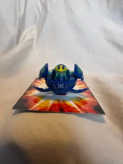 Bakugan Battle Brawlers Aquos Sirenoid B2 640G Classic Rare W/Card - Image 3