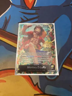 Monkey.D.Luffy (2nd Anniversary Tournament) ST13-003 One Piece Promotion... - Image 1