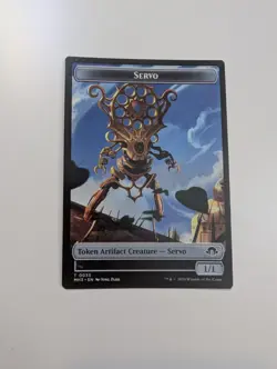 MTG - Phrexian Myr (Ripple Foil)/Servo Token - Commander: Modern Horizons 3 NM/M - Image 4