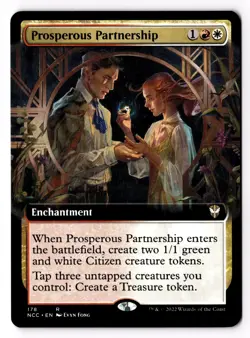 Prosperous Partnership (Extended Art) 178 Commander: Streets of New Capenna Norm - Image 1