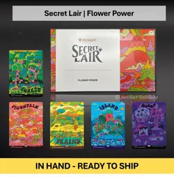 MTG Secret Lair - Flower Power ✨ Chaos Vault - IN HAND & Ready to Ship! - Image 1