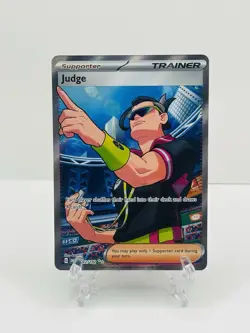 🔥Pokemon TCG-Judge-222/182-Sv10: Destined Rivals-Holo-Full Art-M/NM!🔥 - Image 1