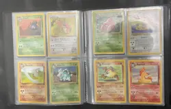 Pokemon Cards - Wotc Jungle Lot - Complete Common/Uncommon Set With Binder - Image 2