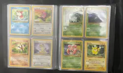 Pokemon Cards - Wotc Jungle Lot - Complete Common/Uncommon Set With Binder - Image 4